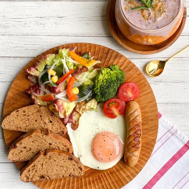＊【CREAN FOOD】栄養満点朝ごパン♪＊
