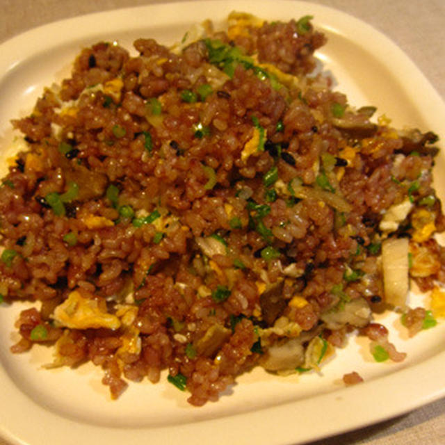 きのこの塩麹炒飯