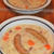 野菜とソーセージのクリーミースープ
