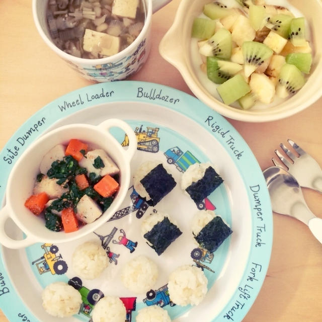 息子の朝ごはん