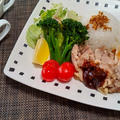 違いはソースのベースだったのね☆炊飯器シンガポールチキンライス（南海鶏飯）♪☆♪☆♪