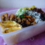 蓮根のはさみ揚げお弁当。