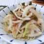 無限に食べられる～♪　葉玉ねぎとツナのポン酢サラダ　