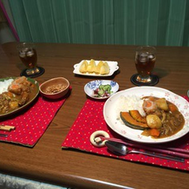 具だくさんカレーと空気みたいな大福