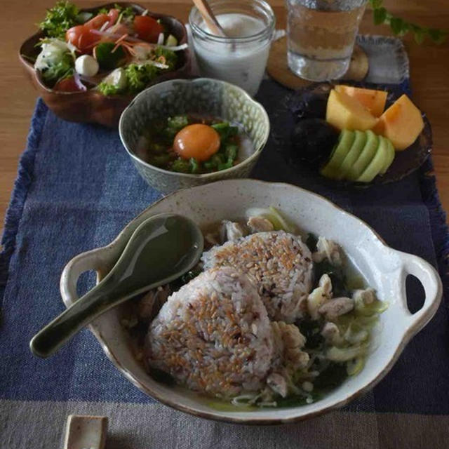 朝ごはん。