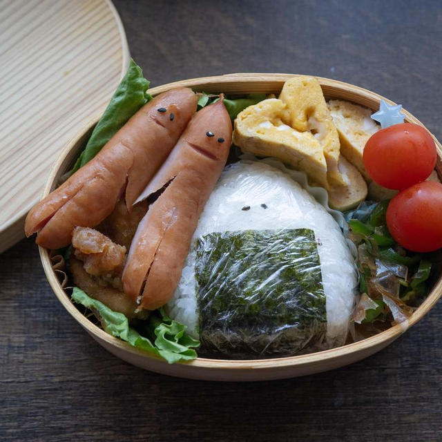 娘の習い事お弁当1日目