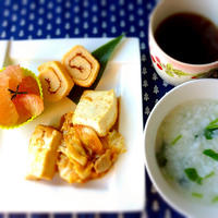 中華な朝食　✿　園ﾏﾏﾄﾗﾌﾞﾙ