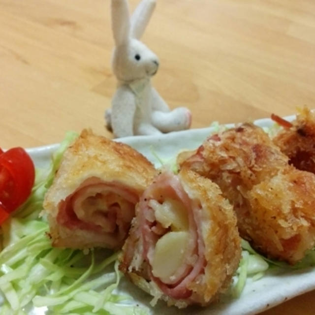 ポテサラベーコン☆
