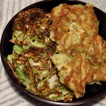 馬鈴薯とキャベツのДрвники（ドラニキ）