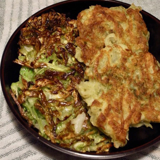 馬鈴薯とキャベツのДрвники（ドラニキ）
