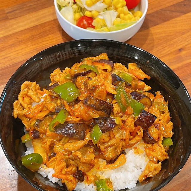 めちゃ美味しい豚キムチ丼の作り方です！！