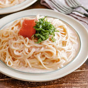 長期休暇の定番♡レンジでたらこパスタ♡とパスタがくっつかない裏技