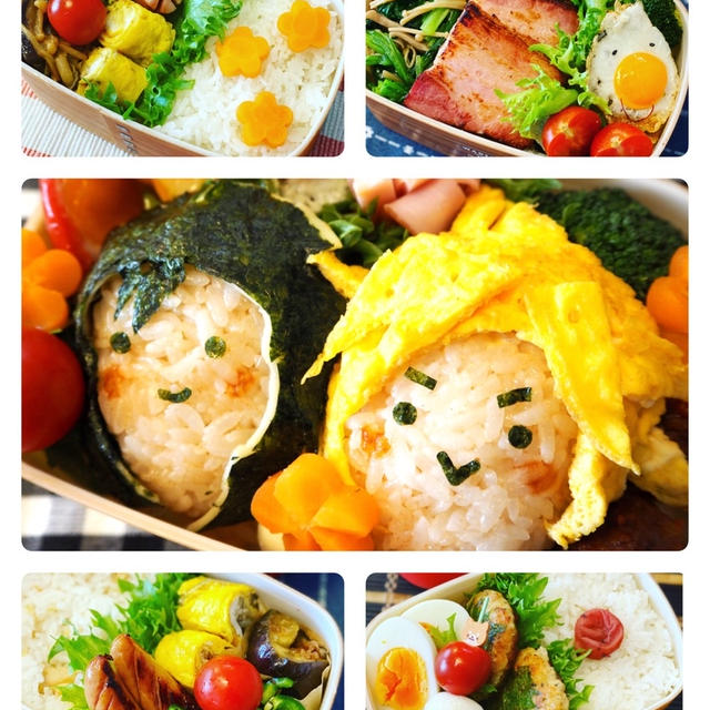 キャラ弁・顔弁・のっけ弁！（2020年4月のお弁当〜その2〜）