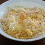 デタラメな昼ご飯に「糸コン丼」