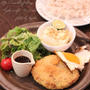昼カフェ☆ゴロゴロすじ肉コロッケランチ