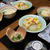 レシピ付き献立　さばのみそ煮・大根と油揚げの含め煮・揚げだし豆腐・オクラの酢の物