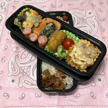 今日のお弁当