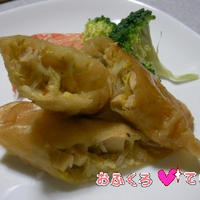 高野豆腐の焼肉のたれ春巻き
