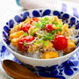 レンチン！トマ玉しらす丼 (レシピ)