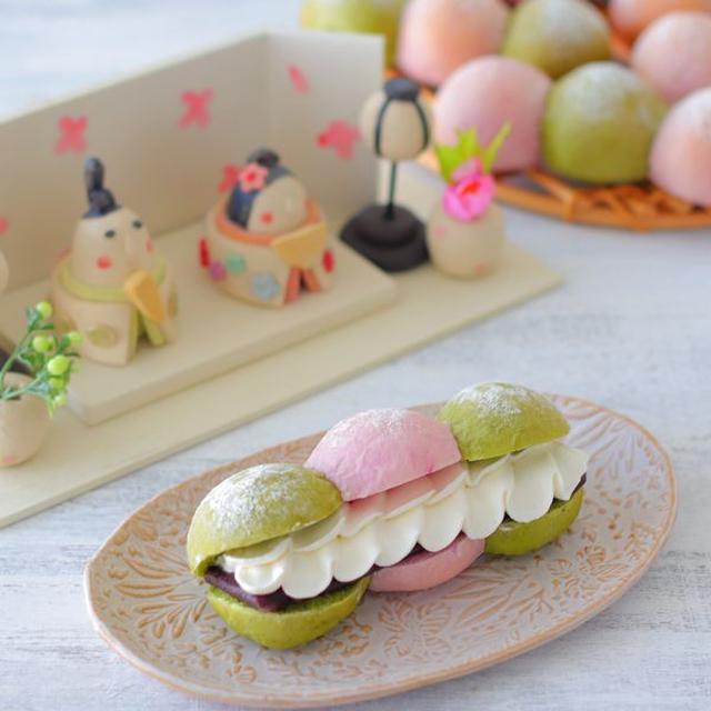 レシピブログさんの連載は「ひな祭りパン」