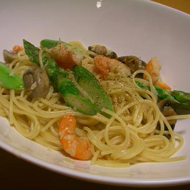 えびクリームパスタ