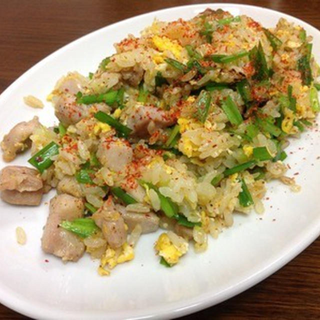 夜に焼き飯