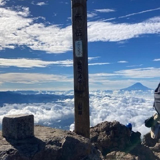 八ヶ岳（赤岳）登頂