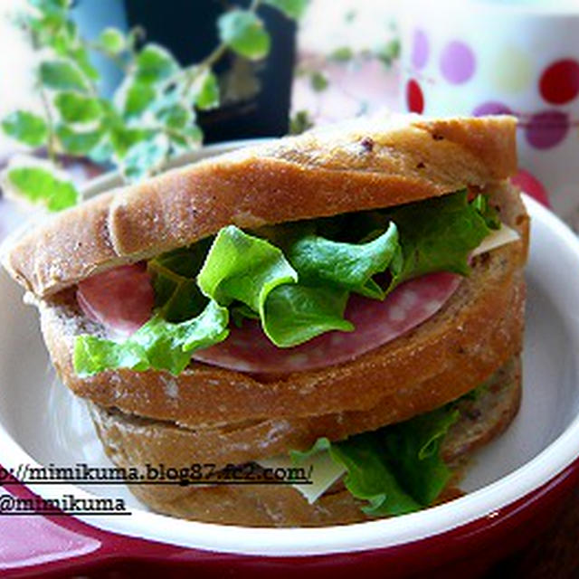 ドイツパンでサンドイッチ By Mimiさん レシピブログ 料理ブログのレシピ満載