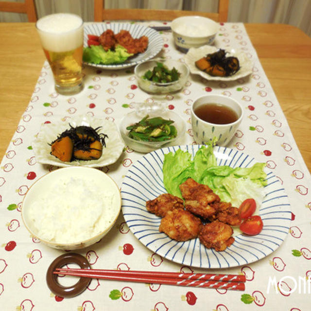 10.13(Sun)　夜ごはん