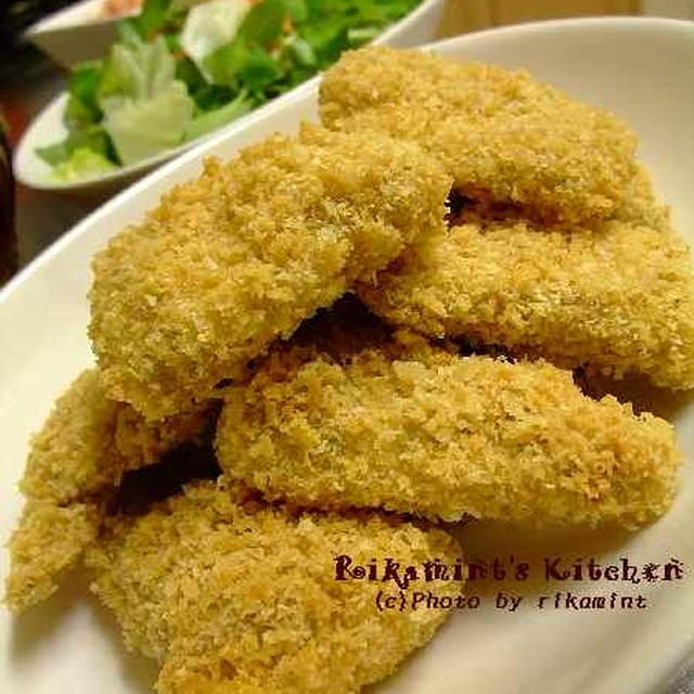 びっくりジューシー！ヘルシーササミカツレツ