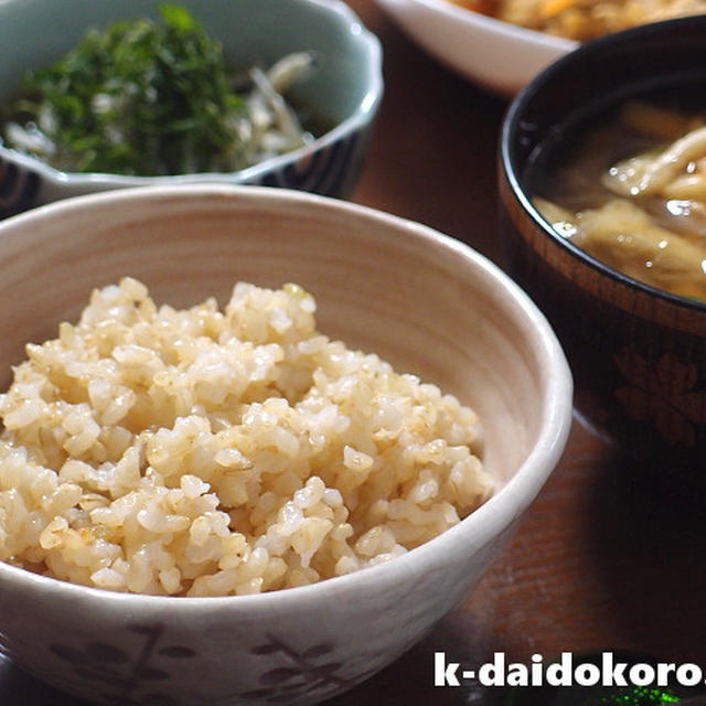 玄米ご飯で簡単ダイエット 玄米を美味しく炊く方法 By 館長さん レシピブログ 料理ブログのレシピ満載