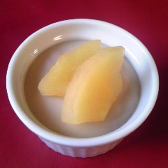 手亡豆とリンゴのムース（小麦・乳・卵・大豆・ナッツ不使用）