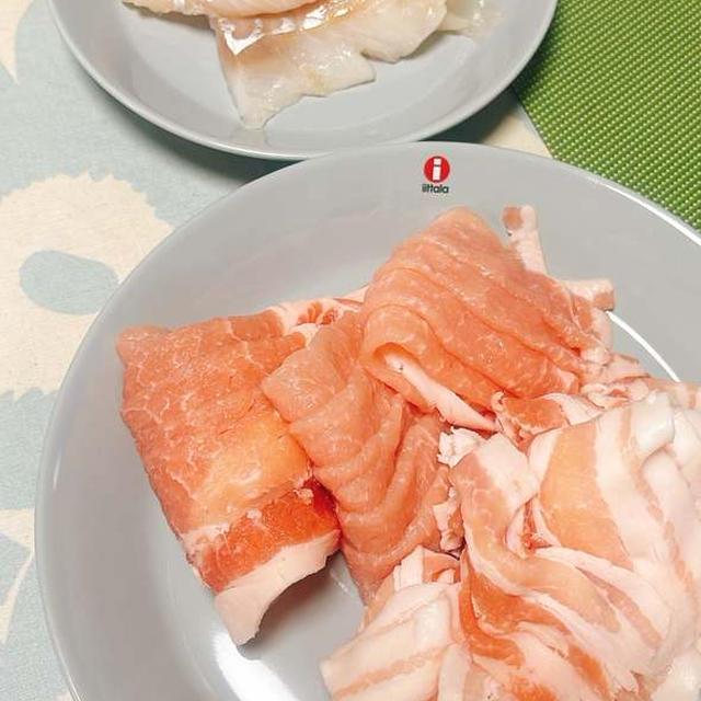 昨夜の晩御飯 6.9