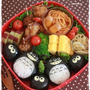 【親子遠足弁】トトロ＆まっくろくろすけのお弁当♪
