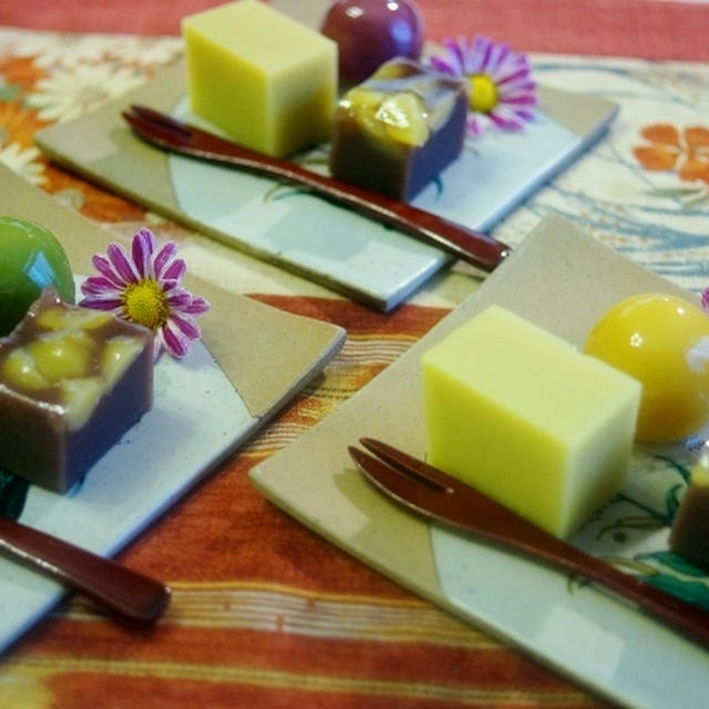 【娘夫婦のお土産は舟和の羊羹／私からは椎茸の菌床栽培品＆菜園野菜／その後散策へ＾＾】です♪