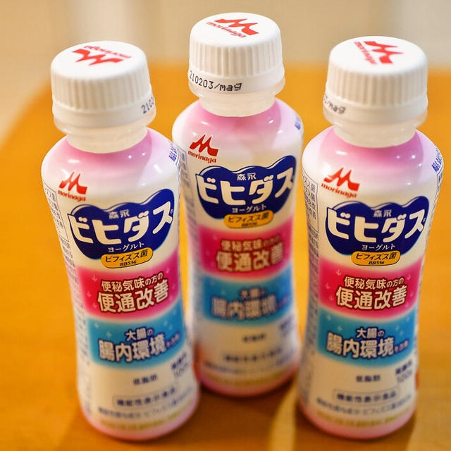 森永ビヒダスヨーグルト　便通改善　ドリンクタイプ
