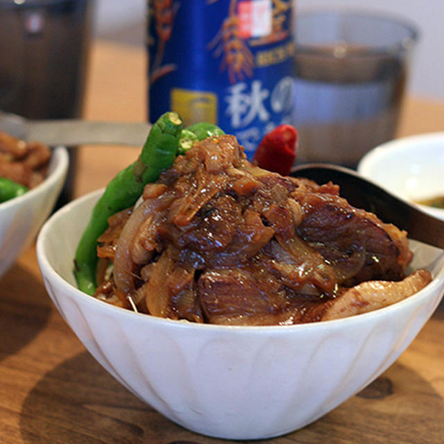 焼豚丼ぶり
