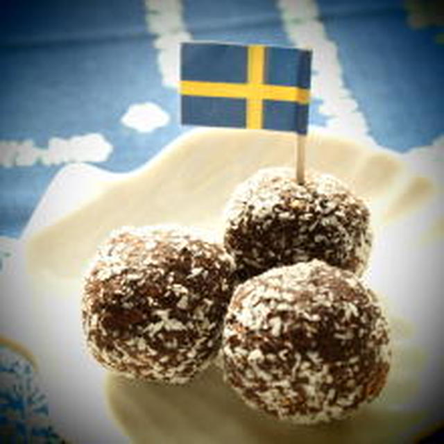 スウェーデンのチョコボール　Chokladbollar