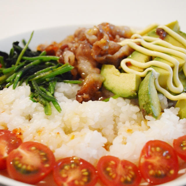 甘辛ウマッ！エスニック丼