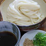 今季初の冷たい麺は「ざるうどん」で