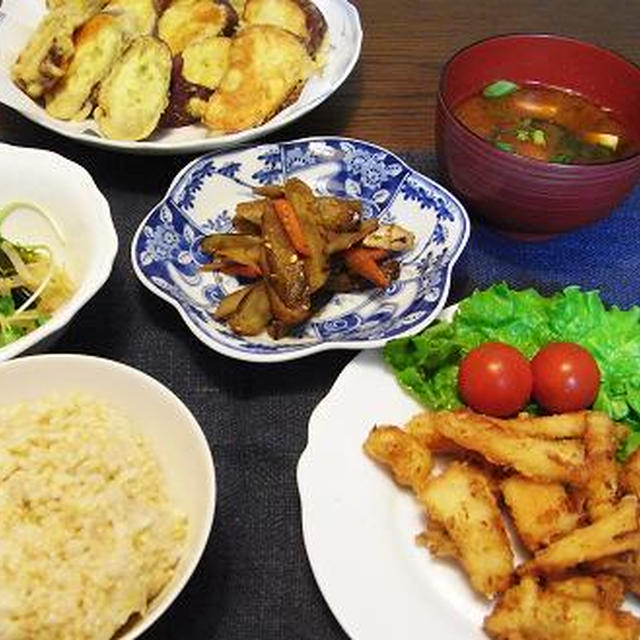 ゴボウの生姜炒め＆特売品活用で乗り切る