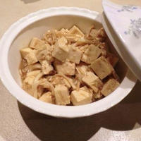低カロリー食材2つ　豆腐とえのきのプルコギソース煮