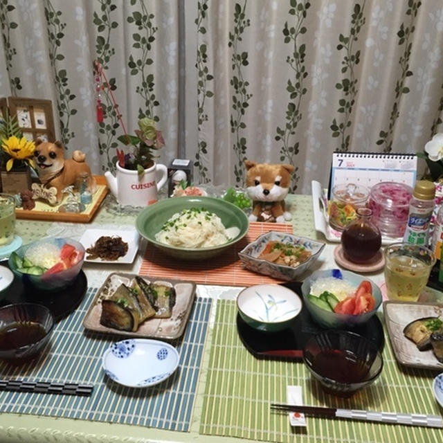 茄子餃子〜お気に入りの器たち〜