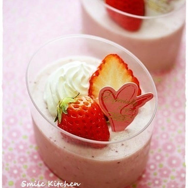 ＊Sweets＊ 苺ミルクプリン