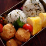 蕗の葉とちりめんの佃煮おにぎり・・ドカ弁＆常備菜＆嬉しいこと♪