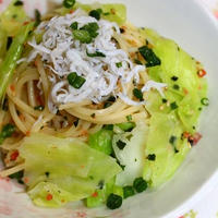混ぜ込みキャベツパスタ