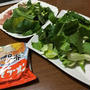 ラーメン鍋&鮭の腹身