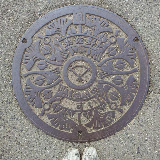 泉佐野市でマンホールウォッチング♪