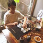 わんこ中国茶でのんびり　永康街「耀紅名茶」