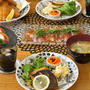 久しぶり！家族そろっての晩ごはん
